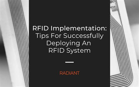 rfid card implementation|how to implement rfid system.